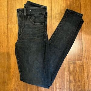 Express Black Jean Legging Mid-Rise 00R